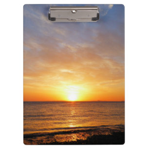 PORTE-BLOC COUCHER DE SOLEIL SUR LA MER