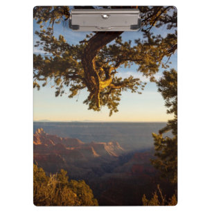 Porte-bloc Coucher du soleil au-dessus de canyon grand