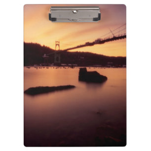 Porte-bloc Coucher du soleil de pont de St Johns