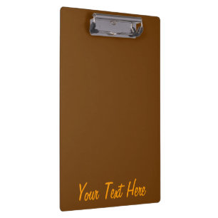Porte-bloc Couleur De Décor Brown Que Vous Pouvez Customiser