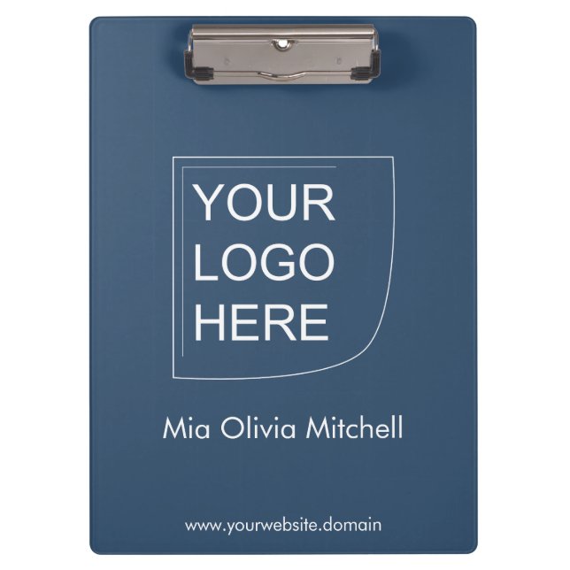 Porte-bloc Couleur de tendance Bleu sérieux - Porte - bloc pr (Devant)