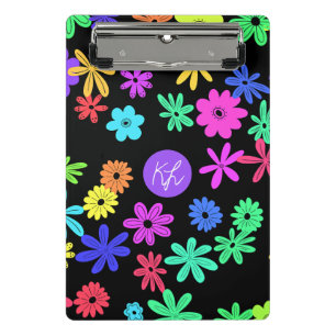 Porte-bloc Couleur Pop Fleurs Cute Personnalisées Mini Porte