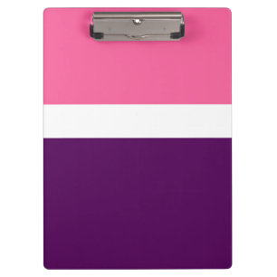 Porte-bloc Couleur rose blanche violet bleu clair design bloc