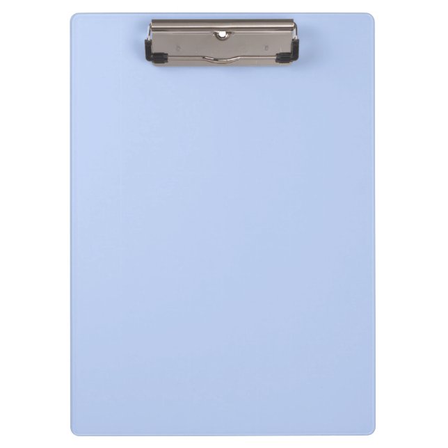 Porte-bloc Couleur uni clair perwinkle bleu clair (Devant)