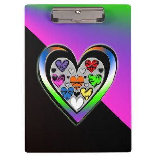 Porte-bloc Couleurs d'amour