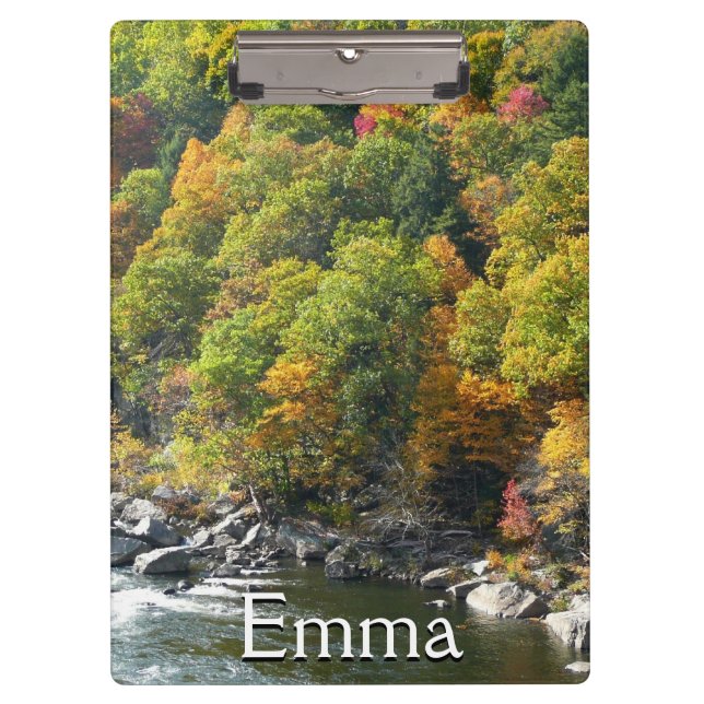 Porte-bloc Couleurs d'automne au parc d'État d'Ohiopyle (Devant)