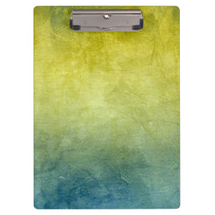 Porte-bloc Couleurs de Grunge - Jaune & Bleu