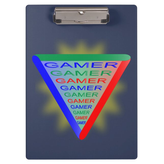 Porte-bloc Couleurs du système de jeu Gamer 3 Ultimate RVB (Devant)