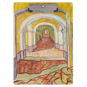 Porte-bloc Couloir de l'asile (par Vincent van Gogh)