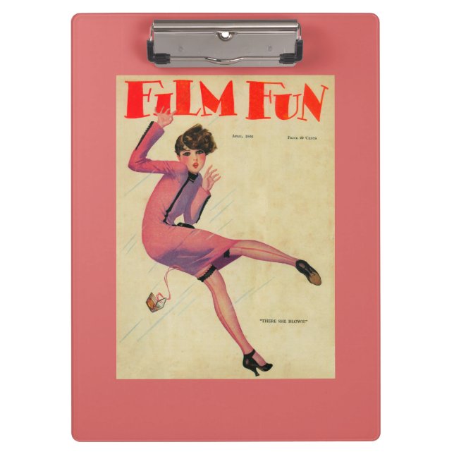 Porte-bloc Couverture de magazine d'amusement de film (Devant)