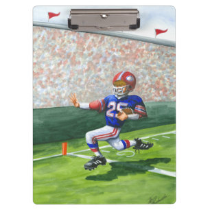 Porte-bloc Croisement de la ligne de but pour un touchdown