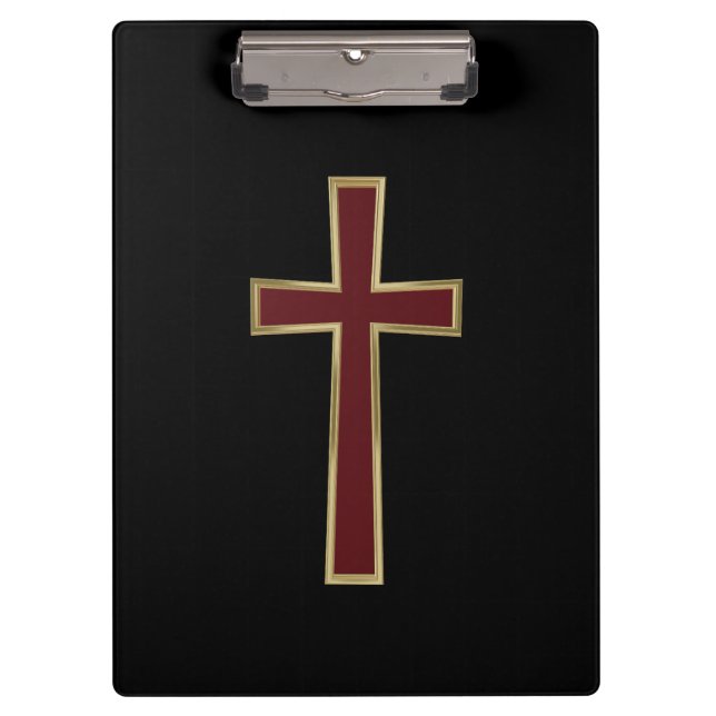 Porte-bloc Croix chrétienne (Devant)