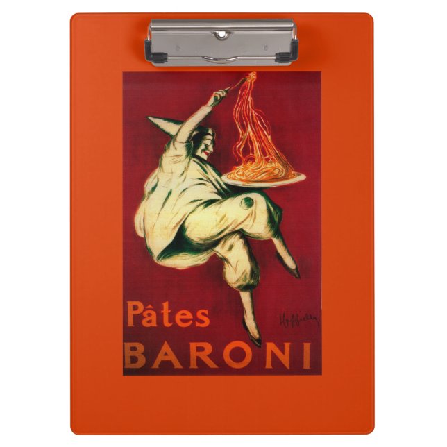 Porte-bloc Cru PosterEurope de Baroni de pâtés (Devant)