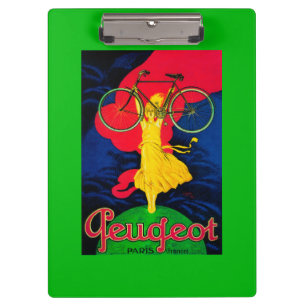 Porte-bloc Cru PosterEurope de bicyclette de Peugeot