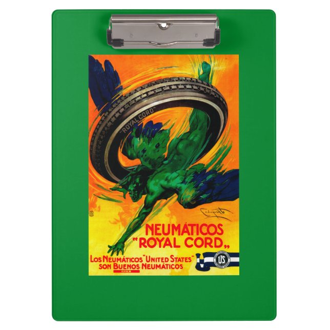 Porte-bloc Cru royal PosterEurope de corde de Neumaticos (Devant)