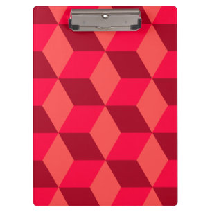 Porte-bloc Cubes rouges
