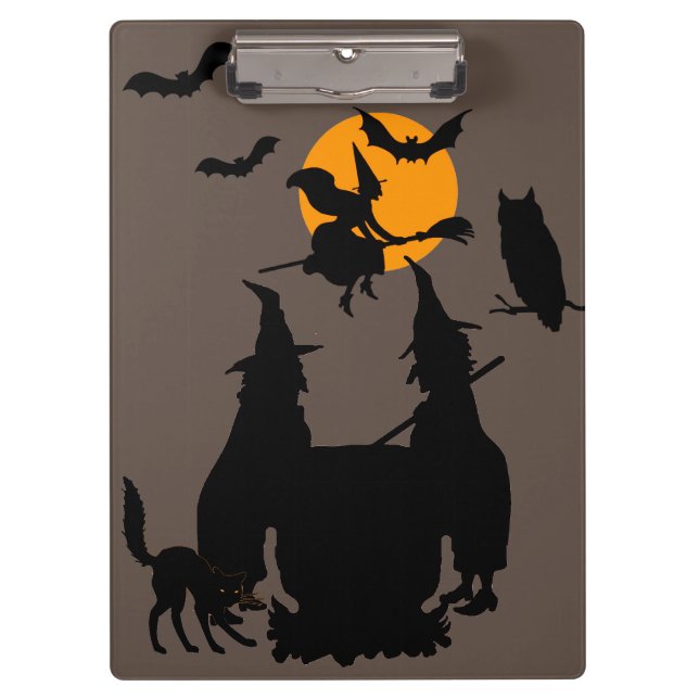 Porte-bloc Cuisine Brew pour la meilleure fête d'Halloween (Devant)