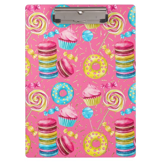 Porte-bloc Cupcakes, beignets et Porte - bloc de bonbons (Devant)