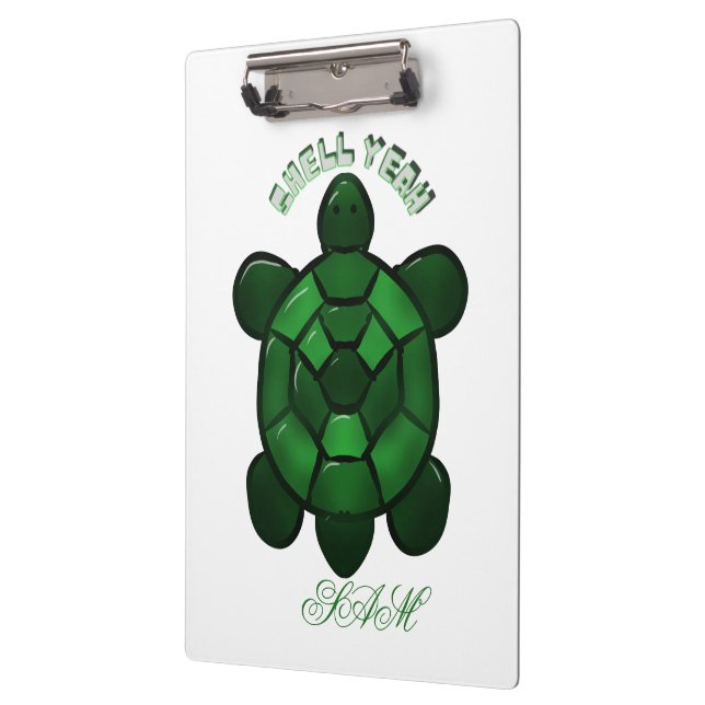 Porte-bloc Custom and personalized Cute Turtle  (Gauche)