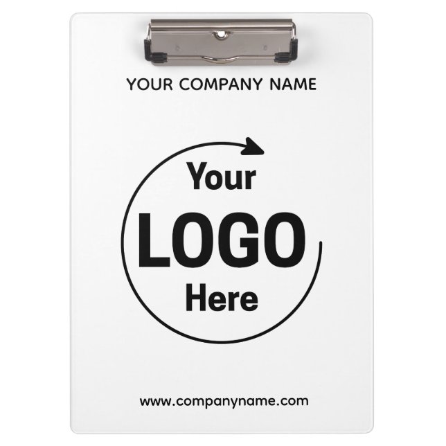 Porte-bloc Custom Corporate Business Logo  (Devant)