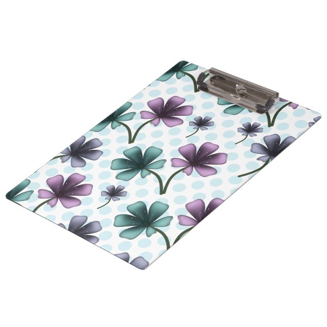 Porte-bloc Custom floral pattern gift iPhone / iPad case (Incliné)