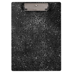 Porte-bloc Cute Black Cheetah Leopard Peau Imprimer Animal