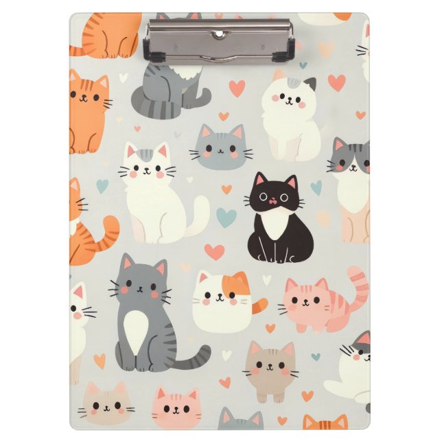 Porte-bloc Cute chat (Devant)