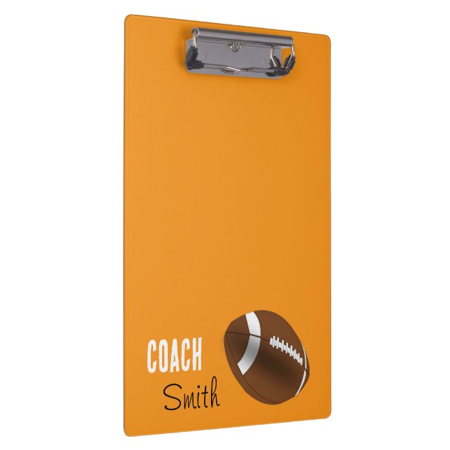 Porte-bloc Cute Coach Football Sports Clipboard  (Swatch)