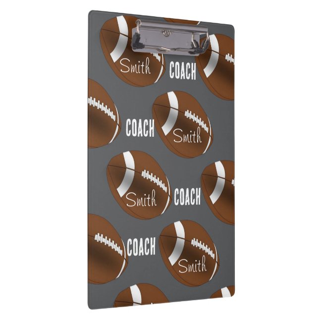 Porte-bloc Cute Coach Football Sports Clipboard  (Swatch)