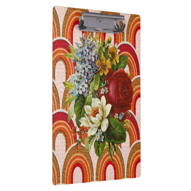 Porte-bloc Cute Colorful Floral Clipboard  (Swatch)