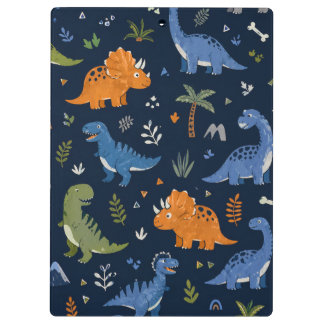 Porte-bloc Cute Dinosaur Pattern Colorful 