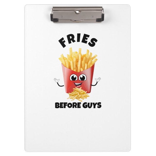 Porte-bloc Cute Fries Sweat - shirt à capuche de dessin & Tee (Devant)
