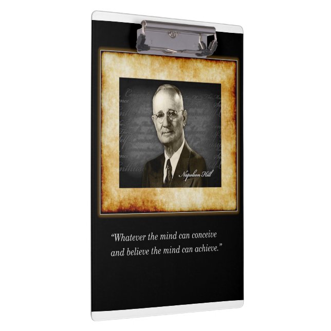 Porte-bloc Cute Inspirational Napoleon Hill Clipboard  (Swatch)