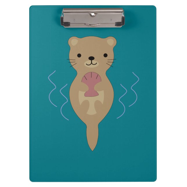Porte-bloc Cute Otter (Devant)