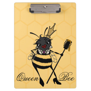 PORTE-BLOC CUTE QUEEN BEE AVEC PORTE - BLOC HONEYCOMB