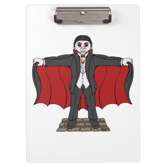 Porte-bloc Cute Vampire/Dracula (Devant)