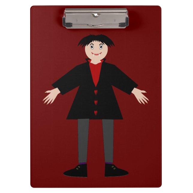 Porte-bloc Cute Vampire Halloween (Devant)