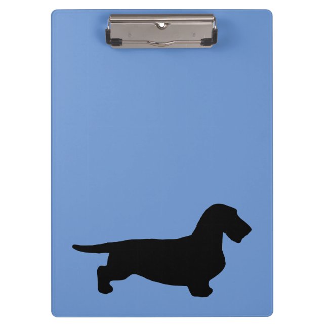 Porte-bloc Dachshund Poil dur - Silhouette 1 (Devant)