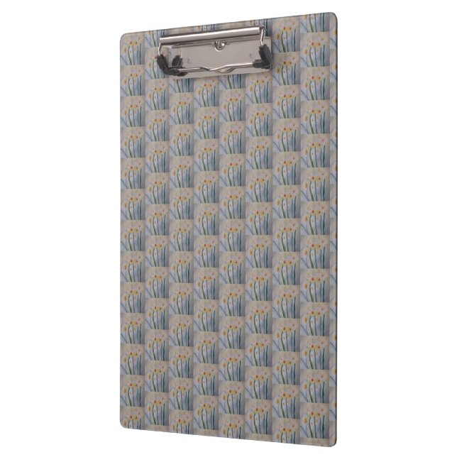 Porte-bloc Daffodiles Abstraits (Gauche)