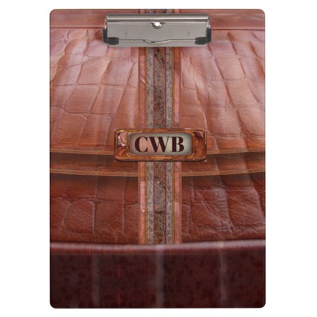 Porte-bloc Daffy Cool Rétro Beau Monogramme (Devant)