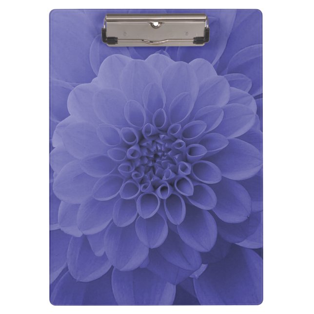 Porte-bloc Dahlia bleu (Devant)