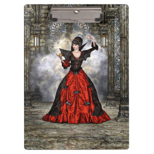 Porte-bloc Dame Vampire