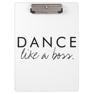 Porte-bloc Danser comme un patron