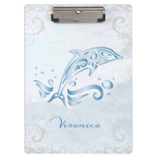 Porte-bloc Dauphin bleu Porte - bloc personnalisé
