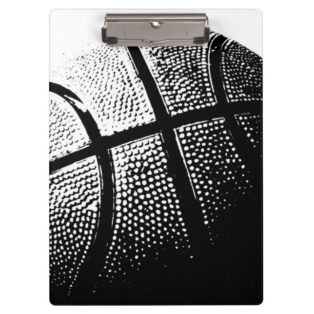 Porte-bloc de l'entraîneur de basket-ball | Nom pe (Devant)