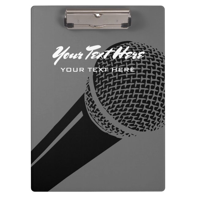 Porte-bloc de podcasting et vlogging professionnel (Devant)