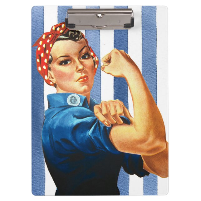 Porte-bloc de Rosie la riveteuse (Devant)