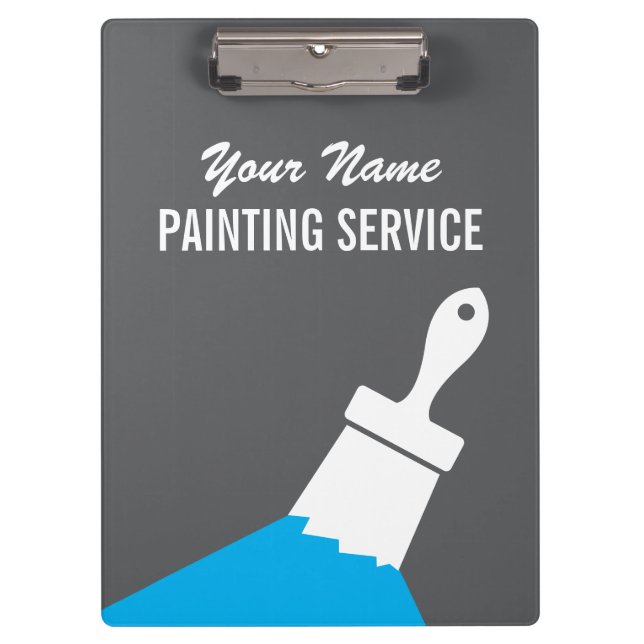 Porte-bloc de service de peinture avec logo pincea (Devant)