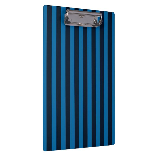 Porte-bloc Déco rayures verticales bleues (Swatch)