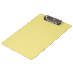 Porte-bloc Décor jaune pastel doux prêt à customiser